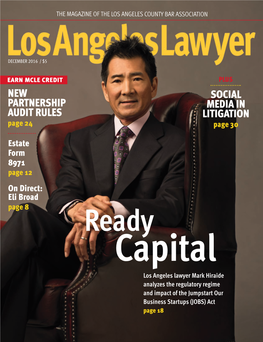 Los Angeles Lawyer December 2016