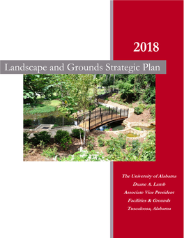 Landscape and Grounds Strategic Plan