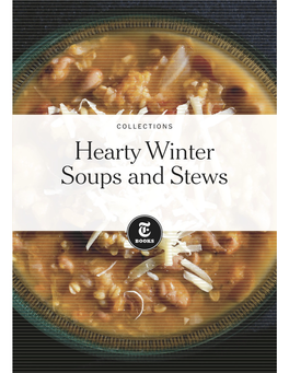 HEARTY WINTER SOUPS and STEWS Tbook Collections