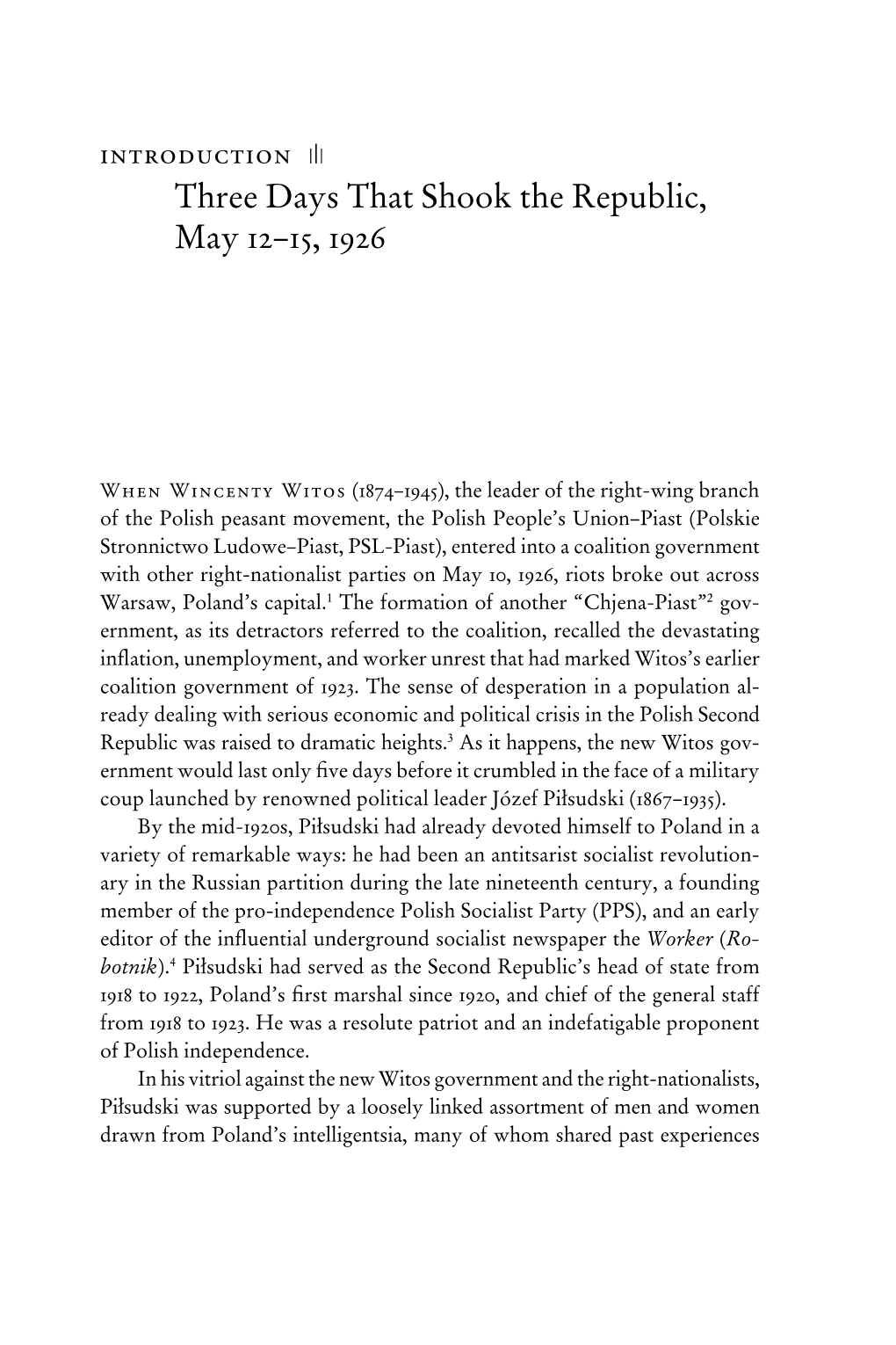 Cultural Politics in Pilsudski's Poland, 1926–1935