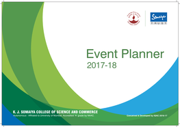Event Planner 2017-18