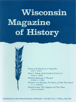 Wisconsin Magazine of History