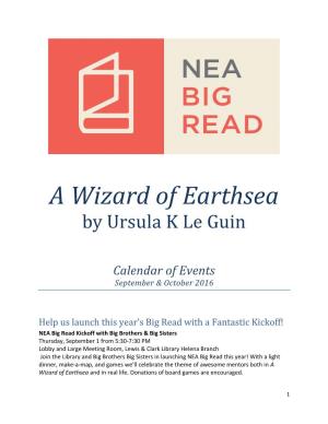 A Wizard of Earthsea by Ursula K Le Guin