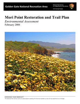 Mori Point Restoration and Trail Plan Environmental Assessment February 2006