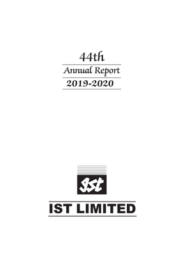 IST Limited Annual Report 2019-2020