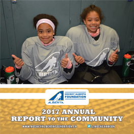 2017 Annual Report Community