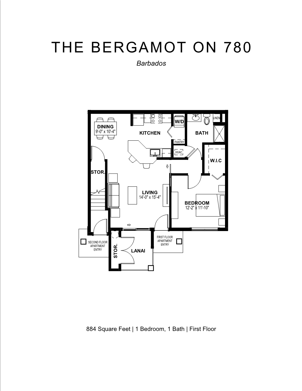 THE BERGAMOT on 780 Barbados