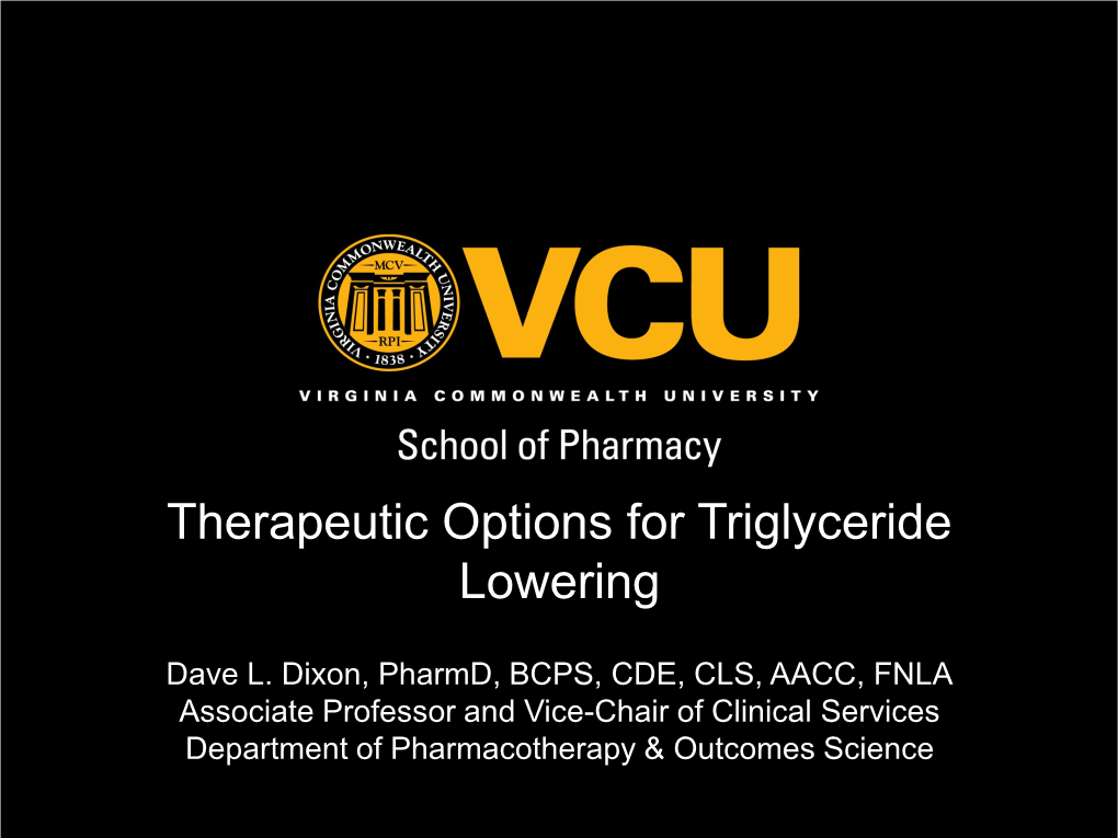 NLA-TG Therapies DIXON