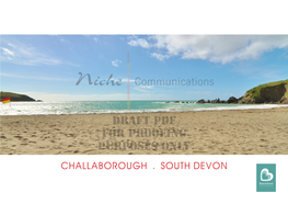 Draft Pdf for Proofing Purposes Only CHALLABOROUGH