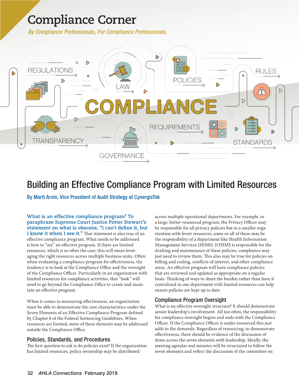 Compliance Corner by Compliance Professionals, for Compliance Professionals