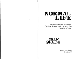 Normal Life, Chapter 1: Trans Law