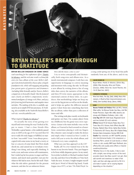 Bryan Beller's Breakthrough to Gratitude