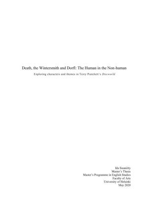 Death, the Wintersmith and Dorfl: the Human in the Non-Human