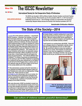 The ISCSC Newsletter Vol