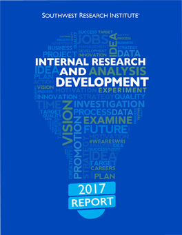 Swri Internal Research and Development 2017