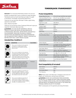 Timberjack Framesheet