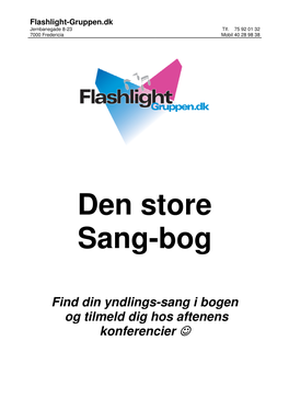 Den Store Sang-Bog