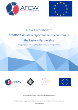 AFEW International's COVID-19 Situation Report in the Six Countries