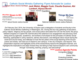 Catholic Social Ministry Gathering