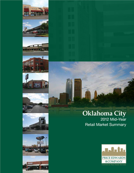 Oklahoma City 2012 Mid–Year Retail Market Summary TABLE of CONTENTS