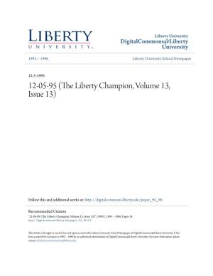 The Liberty Champion, Volume 13, Issue 13)