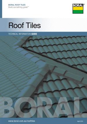 ROOF TILES Build Something Great™