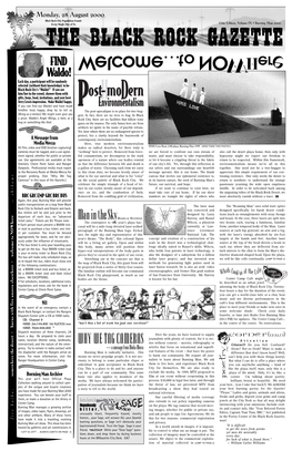 2000 Black Rock Gazette