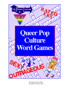 Queer Pop Cul Word Games