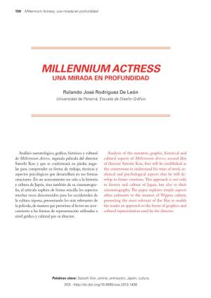 Millennium Actress, Una Mirada En Profundidad