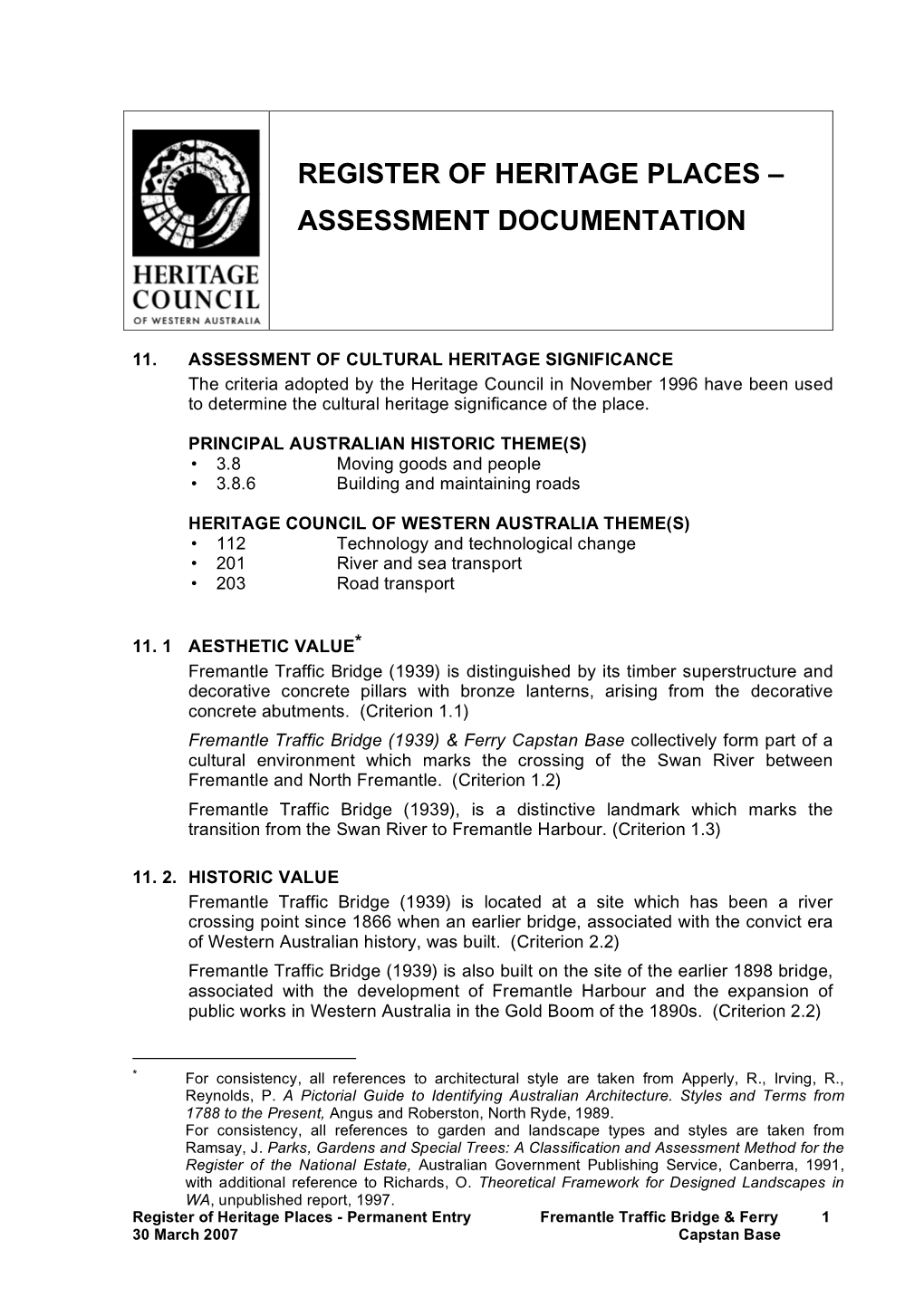 Assessment Documentation