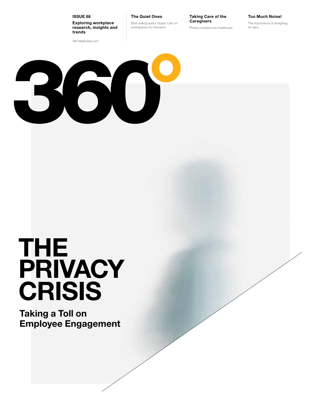 The Privacy Crisis the PRIVACY CRISIS Taking a Toll on Employee Engagement Steelcase About This Issue