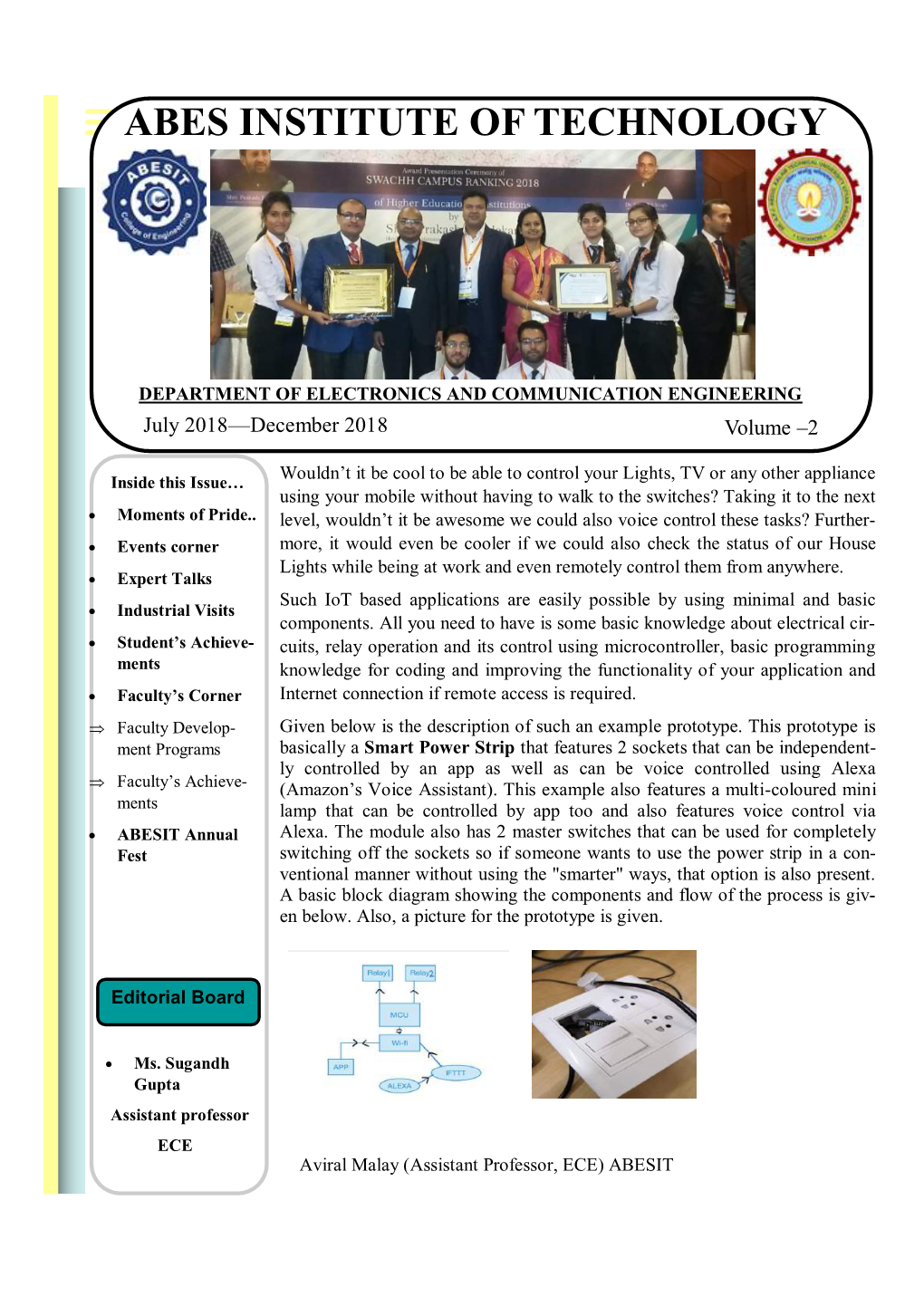 Enewsletter Vol.2 July-December 2018