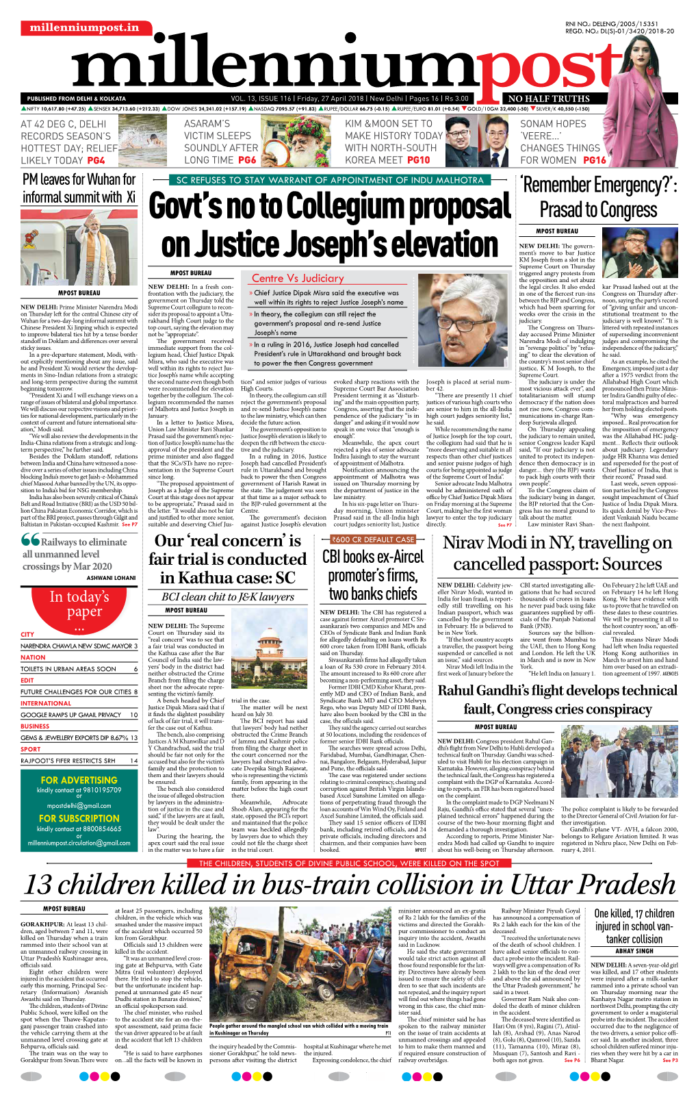 Govt's No to Collegium Proposal on Justice Joseph's Elevation