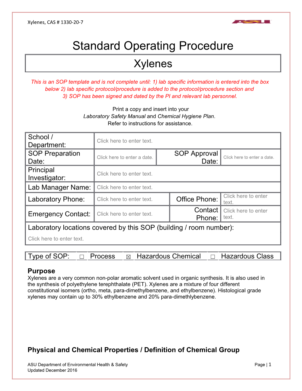 Physical and Chemical Properties / Definition of Chemical Group s5