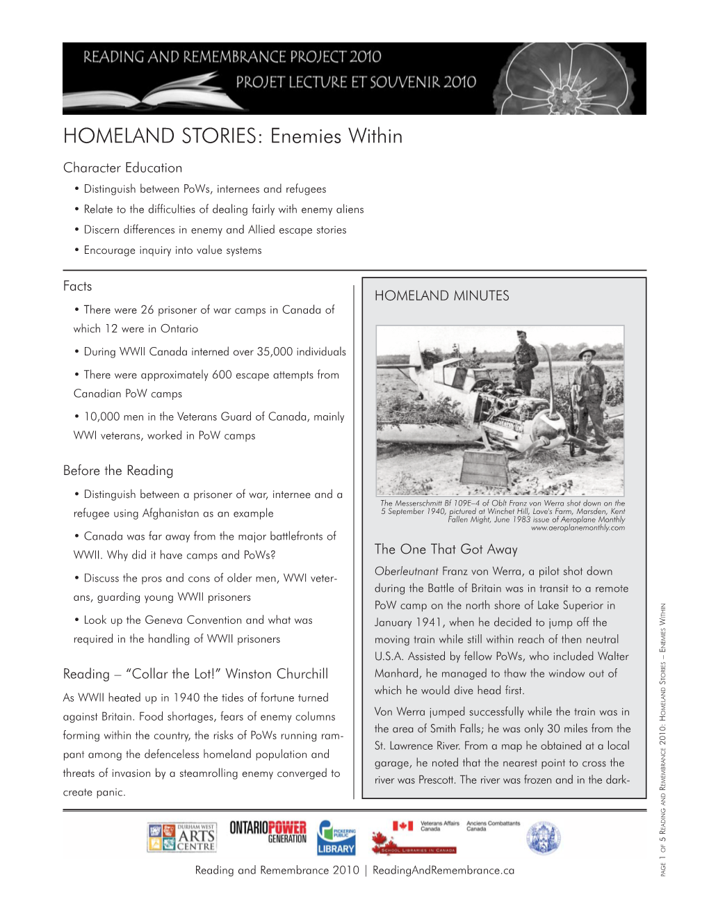 HOMELAND STORIES: Enemies Within