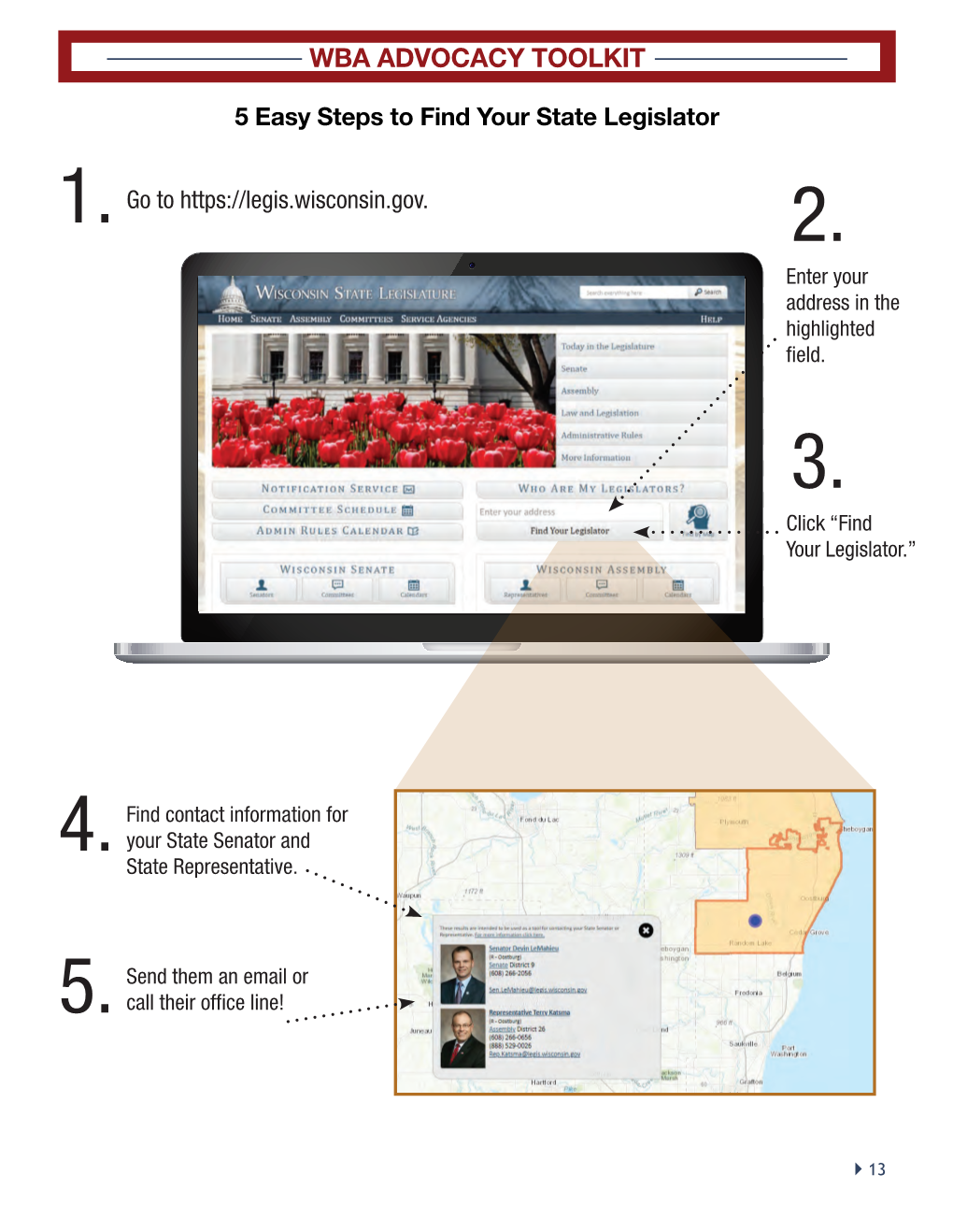 5 Easy Steps to Find Your State Legislator 1