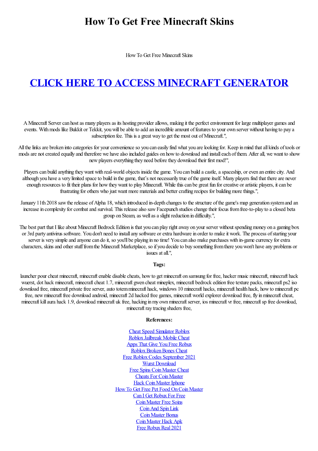 How to Get Free Minecraft Skins