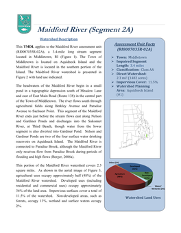Maidford River (Segment 2A)