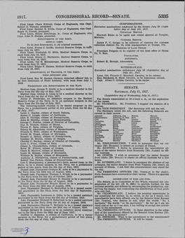 1917. Congressional Record~En Ate