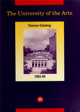 School Catalog, 1993-1994
