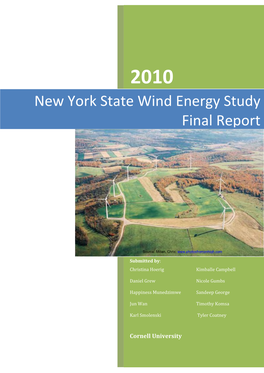Wind Energy in NY State