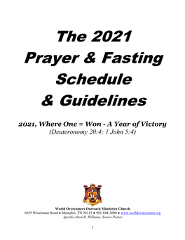 Prayer & Fasting Guide