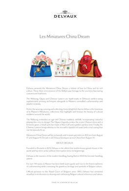 Les Miniatures China Dream