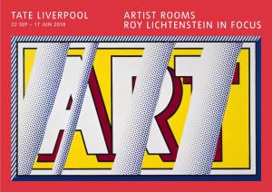 Artist Rooms Roy Lichtenstein in Focus Tate Liverpool