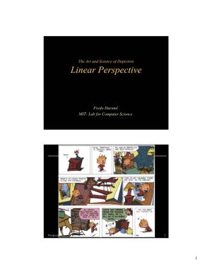 Linear Perspective