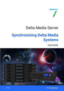 Synchronising Delta Media Systems User Guide