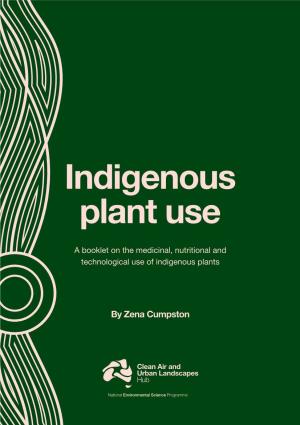 Indigenous Plant Use