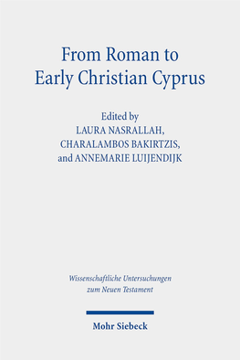 From Roman to Early Christian Cyprus