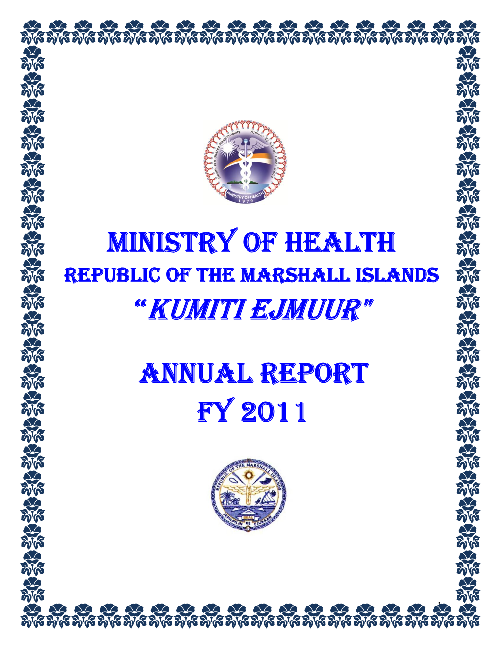 Annual Health Data Report 2011