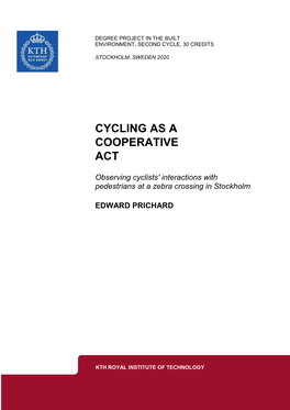 Cycling As a Cooperative